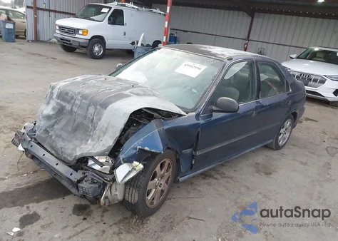 1995 Honda Civic Lx из США, поврежденный, VIN JHMEG855XSS015454